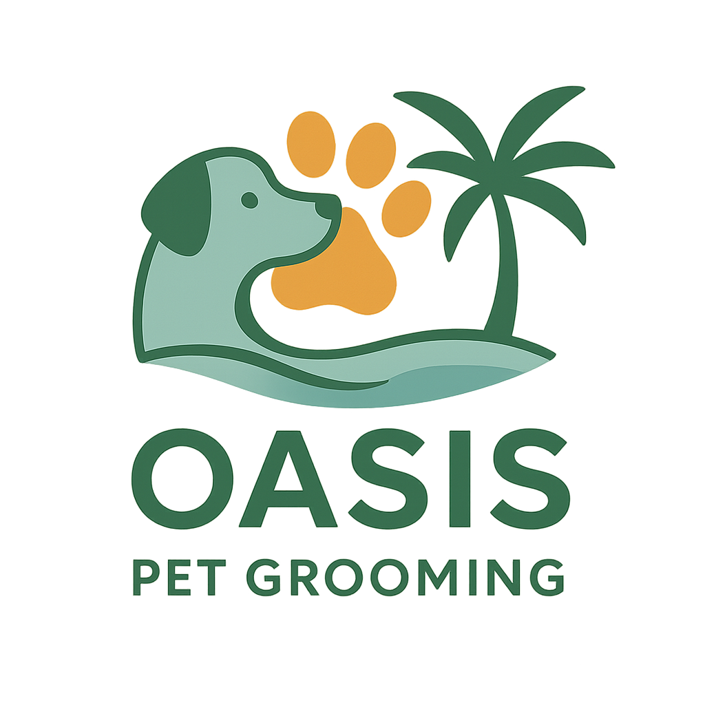 Oasis Pet Grooming شعار
